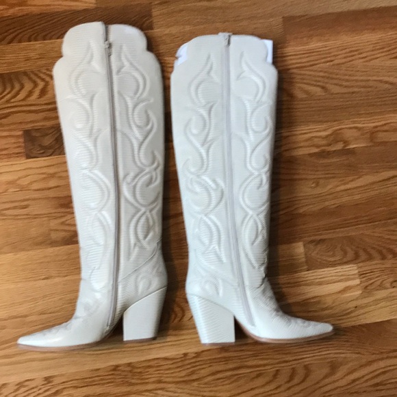 New Jeffrey Campbell Deja Over the Knee boots 8.5 - Picture 5 of 16